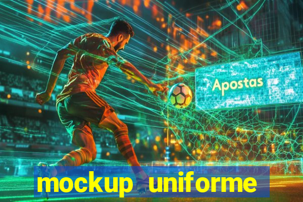 mockup uniforme futebol psd free